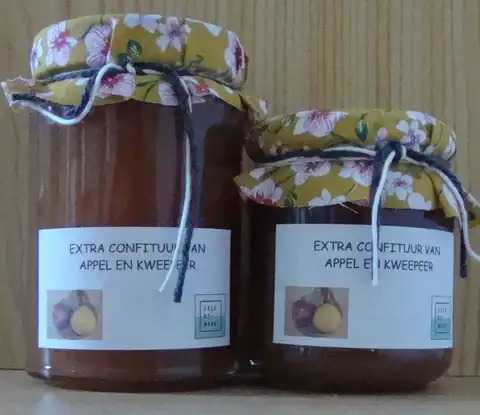 Confituur appel-kweepeer "Jolig Jefke"