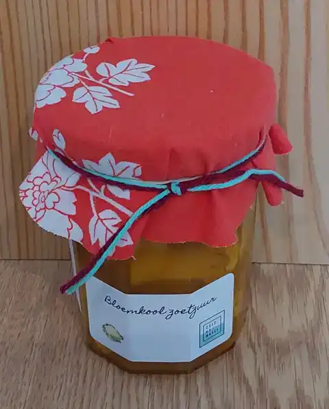 Potje bloemkool zoetzuur